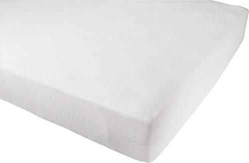 Erwin Müller Spannbettlaken Eberswalde wasserdicht Frottee weiß Größe 90x200 cm