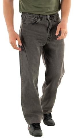 Levi's Jean 568 Coupe Droite Ample pour Homme, Block Party T2, 34W / 34L