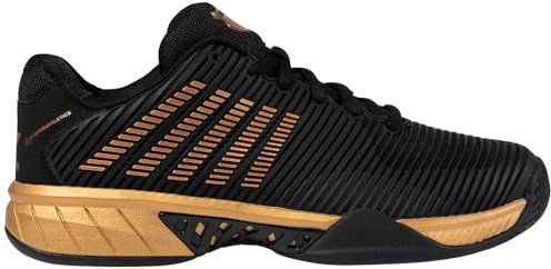 K-Swiss/Master Athletics Men's Hypercourt Express 2 Tennis Shoe (Black/Gold), Black/Gold, 9 UK
