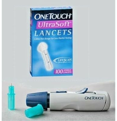 HEMOTOUCH OT Ultra Soft Lancing Device with 100 lancets