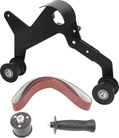 Mini Ceinture Ponceuse Banc Métal Grinder Multifonctionnel Vitesse Polisseuse pour Fabrication De Couteaux, DIY Travail Du Bois, Apex Bord Polissage (M14)