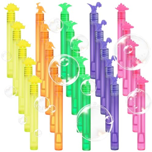 30 Bulles de Savon avec Design Animaux marins en Couleurs multiples Riche et Coloré Bulle Savon Pochette Anniversaire Enfant Invites Surprise Goodies pour Garçon Fille Pas de Liquide