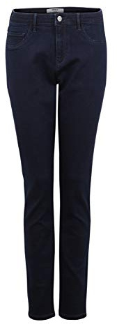 ONLY Carmakoma Carthunder Push Up Reg Skinny Jean Noos Vaqueros Mujer, Azul (Dark Blue Denim Dark Blue Denim), 44