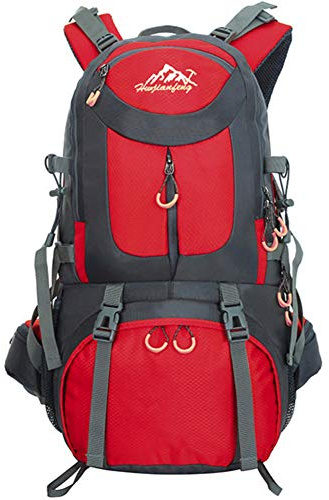 MYMM Mochila de 50 litros, ideal para deportes al aire libre, Senderismo, Trekking, Camping Travel, Escalada. Bolso impermeable del alpinismo, Daypacks que suben del recorrido, mochila, mochila