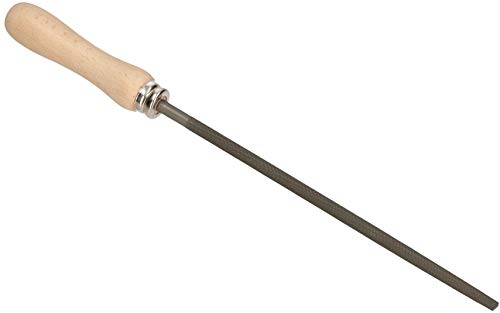 KOTARBAU® Werkstattfeile Rund Länge: 200 mm Hieb 2 (Mittel) Handfeile Rundfeile Metallfeile für grobe Metallverarbeitung