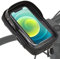 EAZY CASE Fahrrad Lenkertasche, wasserfeste Fahrradtasche mit Smartphone Halterung, Handyhalterung mit Touchscreen perfekt zur Navigation auf dem Rad auch für E-Scooter