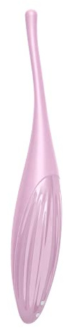 Satisfyer Twirling Joy App Vibrator | Vibratore con controllo tramite App e impermeabile (IPX7) | Silicone delicato sulla Pelle | Punta di Stimolazione con Motore elettrico | Sex Toys per Donne