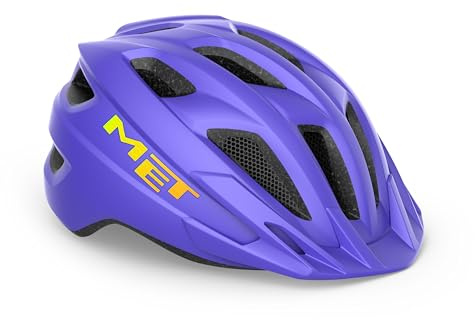 MET - Crackerjack Children's Cycling Helmet In Purple One Size (52-57 cm)