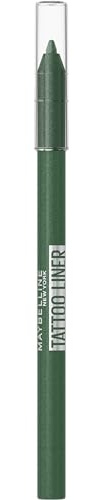 Maybelline New York Tattoo Eye Liner Longlasting Quick Drying Eyeliner Gel Pencil Vivid Green
