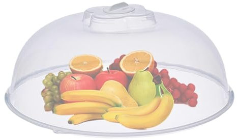 Coperchio paraschizzi per microonde – Copertura per alimenti per microonde | Copertura a prova di schizzi | Copertura per piastra a prova di schizzi | Coperchio regolabile anti-schizzi per la maggior