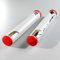 3 PAGEN® Folienschneider 2er Set für Alu- oder Frischhaltefolie, Alufolien Abroller 2 Stück, Frischhaltefolienspender, 2x Folienabroller in Rot/Weiß, Größe 34 cm