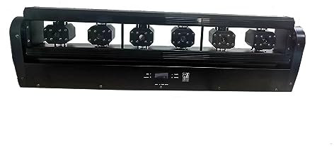 Luces Discoteca, Proyector de DJ 6X500mw RGB Bar Light 6 Eyes Beam Control Luces de cabeza móvil Disco Fiesta de bodas Iluminación de escenario para DJ, decoración de fiestas.