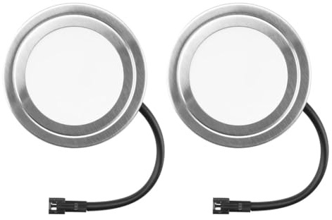 Fangxuee Lumière de Hotte de Cuisinière 12V 1.5W avec Socle à Douille SM pour Armoire sous Évier, Remplacement de Lumière LED de Cuisine