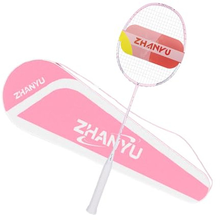 Badminton Racket,Badminton Racquet,100% All Carbon Fiber One-Piece Molding Ultra Light 76g Offensive And Defensive Durable Training Racket,Including 1 Racket And 1 Ball Bag