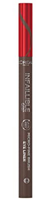 L'Oréal - Delineador Infaillible Micro-Fine Liner 36 horas, en Tono 02 Smokey Earth
