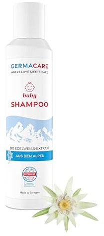 GERMACARE Baby Shampoo – 200 ml – mildes Babyshampoo für Haarwäsche von Babys und Kindern – ph neutrales Shampoo zur Babypflege