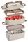 Anseom Lunch Box 700-2800 ML Bento Box Infantil Bento Box Hermetico para Adultos, Acero inoxidable Lunch Box Almuerzo de Plástico Caja de Bento para Microondas y Lavavajillas, Libre de BPA (2 pisos)