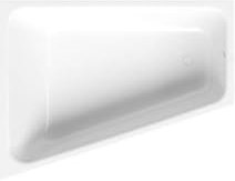 Bañera de esquina BetteSpace L, 170x130cm, 1132, 1 respaldo inclinado, blanco, montaje a la izquierda, 1132-000AS, Color: blanco brillante