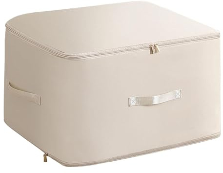 Boîte de rangement pour vêtements | Ultra grande commode sous le lit | Sacs de rangement pour couettes | Sacs de couverture de grande capacité | Boîte de rangement pour vêtements avec poignées