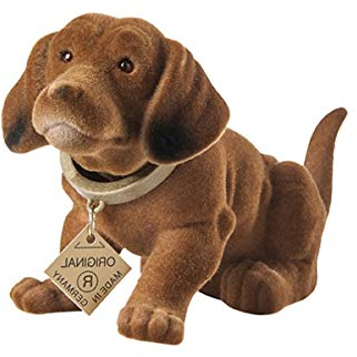 Der Original Wackeldackel klein, 19 cm mit Echtheits-Zertifikat