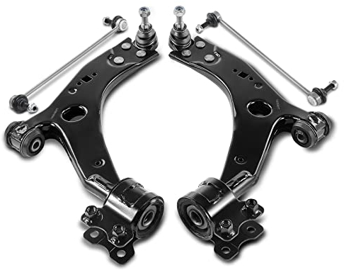 Frankberg 2x Querlenker 2x Koppelstange Vorderachse Kompatibel mit C-Max DM2 1.6L-2.0L 2007-2010 Focus II DA DP HCP 1.4L-2.5L 2005-2012 S40 II 544 1.6L-2.5L 2004-2012 Replace# 4M513A424AD