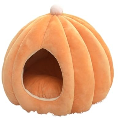 Haustierbett Hundebett Katzenbett, Kätzchenbett, Katzenzelt, warmes Höhlennest, bequemes Iglu-Haustierbett, Katzenhaus, Haustierzelt, Höhlenbett für Katze Katzenbett Tierbett ( Color : B , Size : 42*4