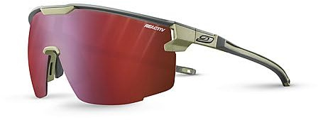 Julbo Occhiali da sole - ULTIMATE - Adulto Unisex - Grigio Scuro/Verde Militare - Fotocromatica 0-3