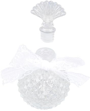 Garneck Perfume Atomizer Bottles Decorative Relief Bottles Perfume Storage Holders Glass Craft