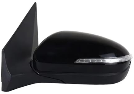 Retroviseur Complet pour Hyundai I20 (2016-2017) Rétroviseur Électrique Pliable Et Chauffant Rétroviseurs Extérieurs(I Black 6 pin Left)