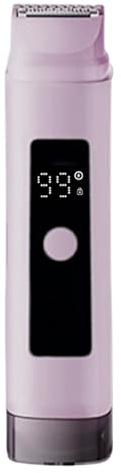 Afeitadora eléctrica para mujeres y hombres, maquinilla de afeitar eléctrica inalámbrica húmeda y seca | Recortadora de bikini | Portátil impermeable para uso húmedo y seco con 2 cabezales para bikini