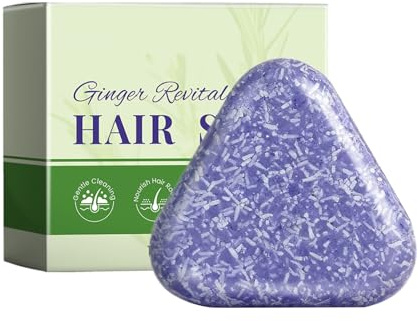 Shampooing solide | 120 grammes Savon épaississant et fortifiant - Savon pour cheveux - Pour la réparation, le volume, la force, le contrôle des boucles, la brillance et le soin des femmes