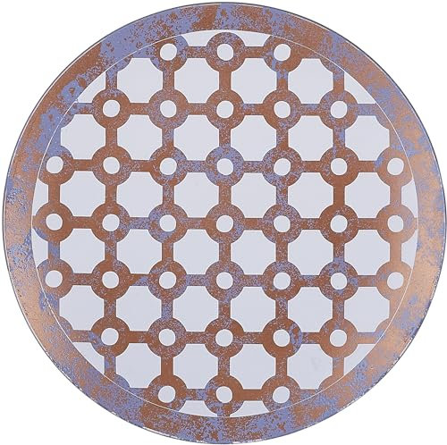 Pavilion Gift Company Candle Tray, Bronze, 7.25 Inch Round
