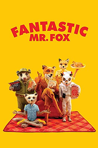 Generic Unframed Poster - Fantastic Mr Fox Animated Movie Poster Art (A4 21 x 29.7 cm, Glossy, Landscape, Indoor, Living Room)