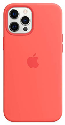 Apple Silicone Case with MagSafe (for iPhone 12 Pro Max) - Pink Citrus