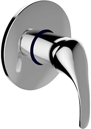 Rubinetto Miscelatore Incasso Doccia Serie Eva Cromo Diametro 35 Mm