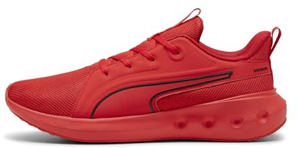 PUMA Unisex SOFTRIDE Carson Running Shoes Red Size UK 6