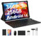 FLYCOAY Tablet 10.4 Inch Android 14, 36GB RAM+256GB ROM (2TB TF) Octa-Core,2000 * 1200 FHD INCELL,4G LTE+5G WiFi,8000mAh,13MP+8MP,Tablet with Keyboard,Mouse(Gray)