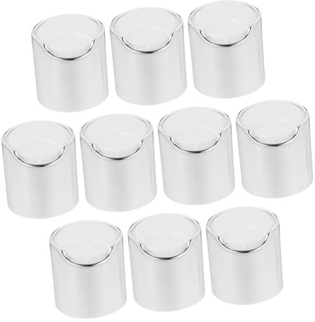 OHPHCALL 10 St Universal Lotionflasklock Läckagesäkert Schampo Balsam Pumplock Dekorativa Ersättningskorkar För Kosmetikaflaskor