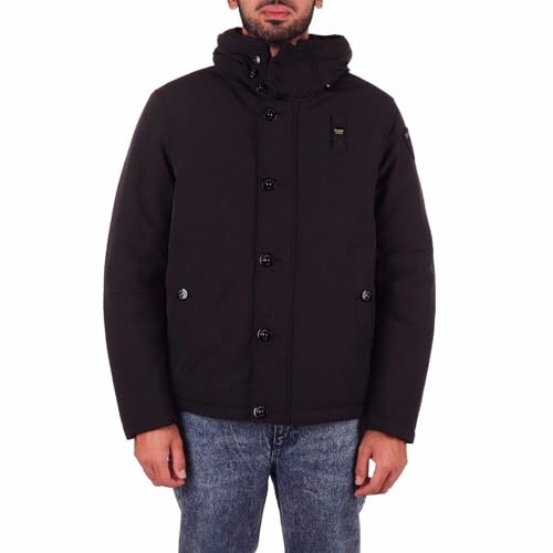 Blauer BLAUER ANDREW Svart Neoprenjacka - Stor, Svart, L
