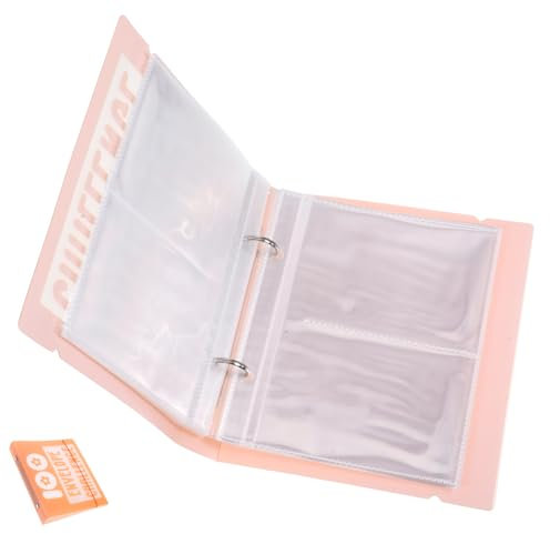 STOBOK Geldspar-challenge Binder Für Budgetplanung Und Familienerinnerungen Robuster Pvc-organizer Mit Großen Fächern Für Effektives Und Finanzmanagement