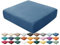 HonunGron Sofa Seat Cushion Covers, Stretch Velvet Sofa Cushion Slipcovers with Elastic Bands Replacement for Individual Cushion Furniture Protector Sofa Seat Cover For Chair (Royal Blue,1pc)