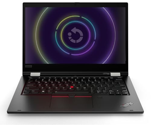 Lenovo ThinkPad L13 Yoga G1 Laptop | 13,3 Zoll | 1920 x 1080 Touch | Intel Core i5-10210U | 16 GB DDR4 RAM | 256 GB NVMe | DE-QWERTZ | Windows 11 Pro | 1 Jahr Garantie | (Generalüberholt)