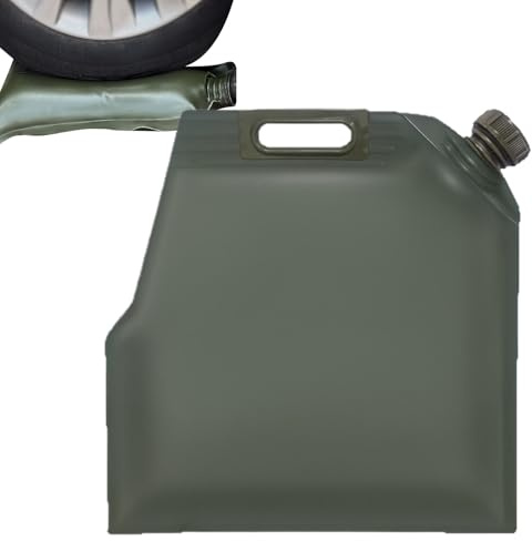 Sacca Per Benzina Portatile E Pieghibile Per Moto | Contenitore per Olio per Autoveicoli | Sacca Pieghevole Trasferimento Olio Per Auto Moto Suv Rv Campeggio Viaggi Guida Quotidiana
