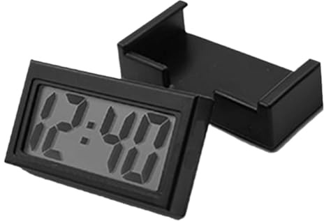Reloj Para Salpicadero De Automóvil Alarma Digital Adhesiva
