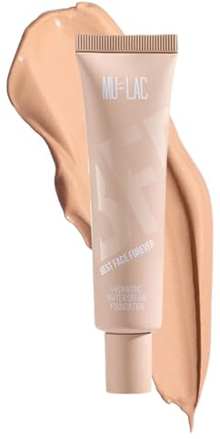 Mulac Cosmetics BFF Best Face Forever Cream Foundation Mittelton mit olivem Unterton 50 Ryan Vegan 30 ml