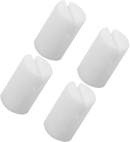 Warmhm 4stücke Banjo-muttern Aus Knochen Für Saiten Ersatzset Mit Ochsenknochenmaterial Für Resonanz Und Klangqualität Stabile Befestigung Und Langlebig