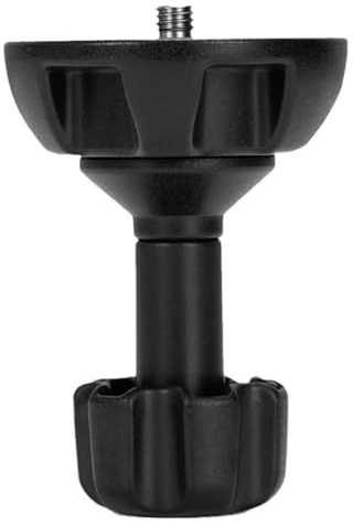 ISTOVO Flat to Bowl Adapter 75mm Half Ball with 1/4 and 3/8 Screws for Fluid Head Tripod DSLR Rig Camera Tripod Bowl