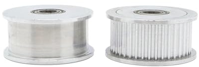 50-tands synkron remskiva HTD3M, remrulle, remskiva med lager, styr- och justeringsrulle, HTD-avlänningsrulle, 50 tänder, 50T (4 mm, inget teeth, bältesbredd 10 mm)