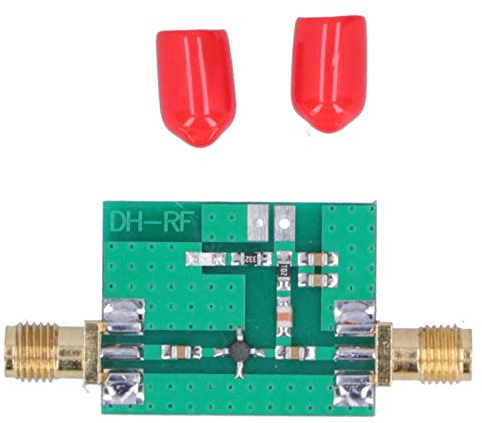 Cocoarm RF-dämpare PCB-dämpningsmodul 0,1 Till 2000MHz 50 Ohm 6 Till 12VDC 20 32dB Förstärkning för Radioinstrument ALC AGC-signalkontroll och RF-mottagande Frontends