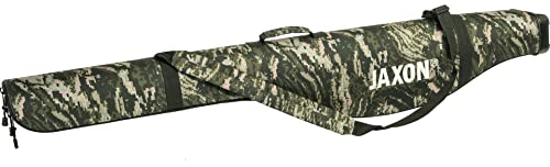 Jaxon Rutenfutteral X-Team 145cm-160cm 2 Fächer Hardcase Rutentasche Futteral (160cm / UJ-XRK160)